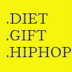 Домены gift-diet-hiphop
