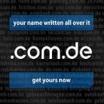 Регистрация доменов COM.DE на панели UANIC